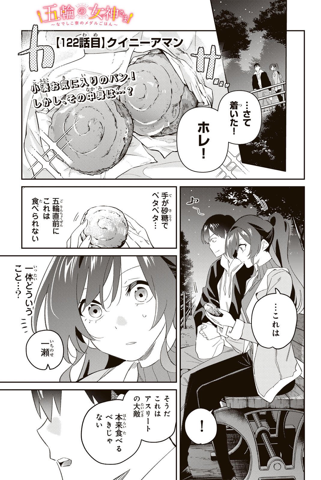 Gorin no Megami-sama: Nedeshiko Ryou no Medal Gohan Chapter 122 1ページ