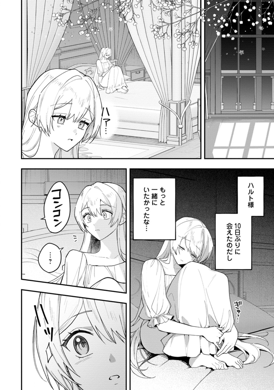 Saenai Kagomochi Reijou, Kokou no Ouji-sama ni Misomerareru ~Bibou no Imouto ni Iinari no Kazoku o Sutetara, Shin no Nouryoku ga Kaika shimashita~ Chapter 12.3 9ページ