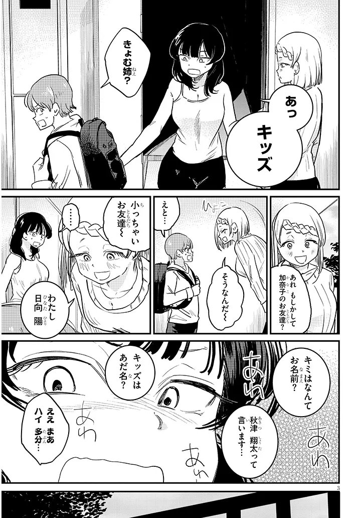 Kyomu Nee-chan wa Kamatte Hoshii Chapter 4 3ページ