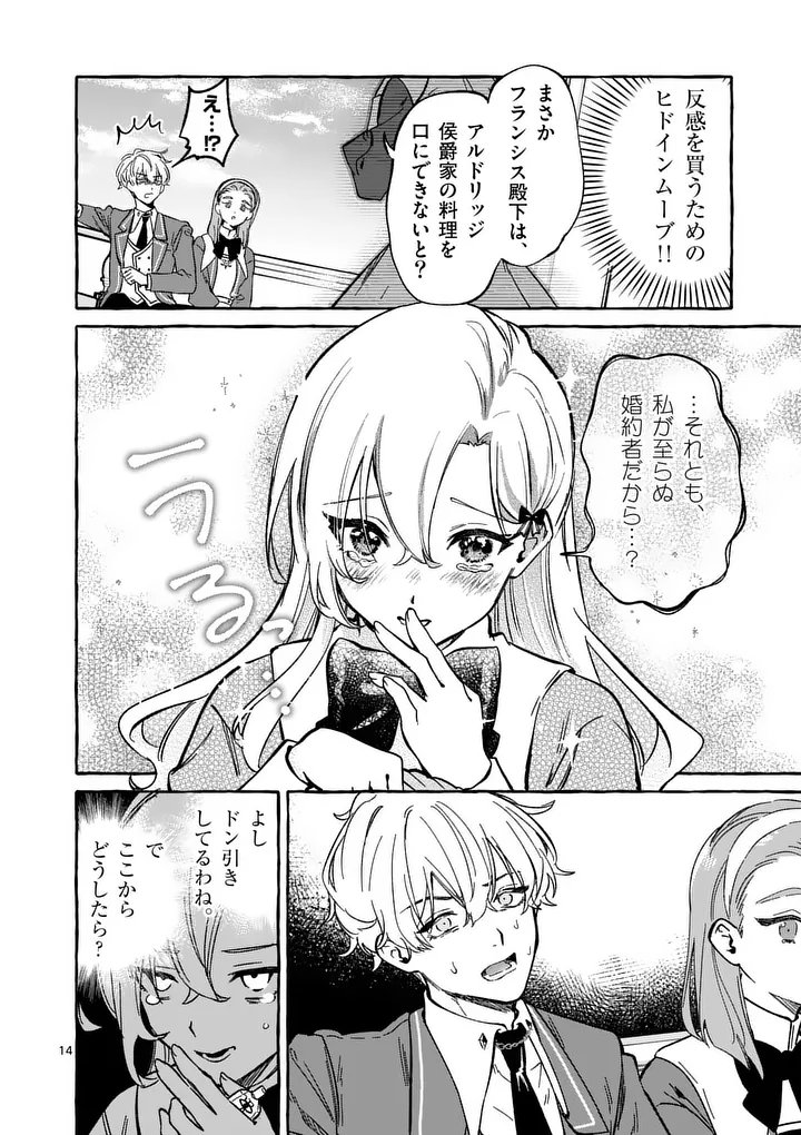 Hametsu wo Hikaeta Akuyaku Reijou ga Muri Shite Heroine wo Enjita Kekka Chapter 10.2 3ページ