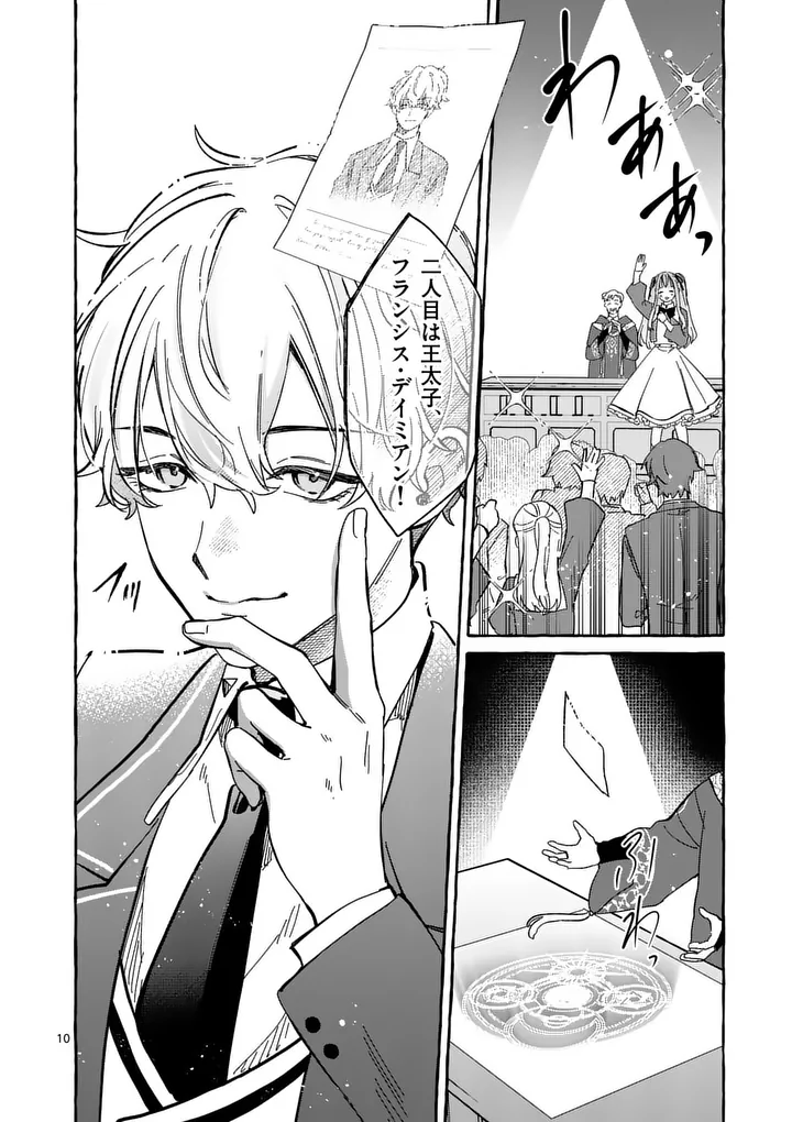 Hametsu wo Hikaeta Akuyaku Reijou ga Muri Shite Heroine wo Enjita Kekka Chapter 14.1 10ページ
