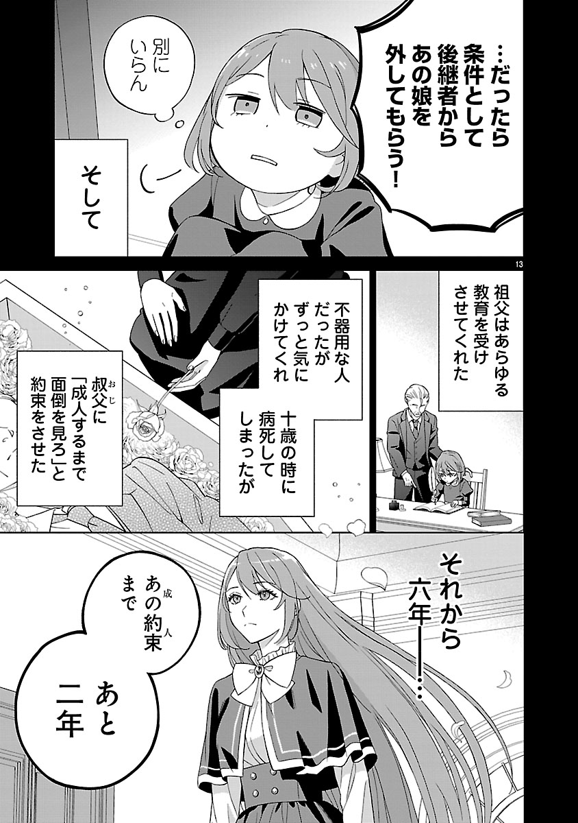 Koutei no Kakishiko no Reijou wa Abarenbou Koushaku Reisoku no Tazuna wo Nigiru Chapter 2 13ページ