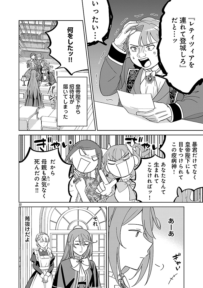 Koutei no Kakishiko no Reijou wa Abarenbou Koushaku Reisoku no Tazuna wo Nigiru Chapter 3 22ページ