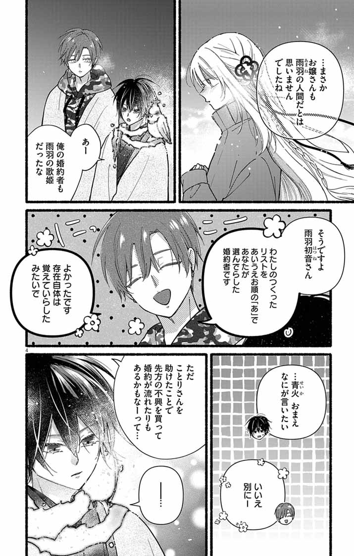 Minikui Kotori no Konyaku Chapter 4 4ページ