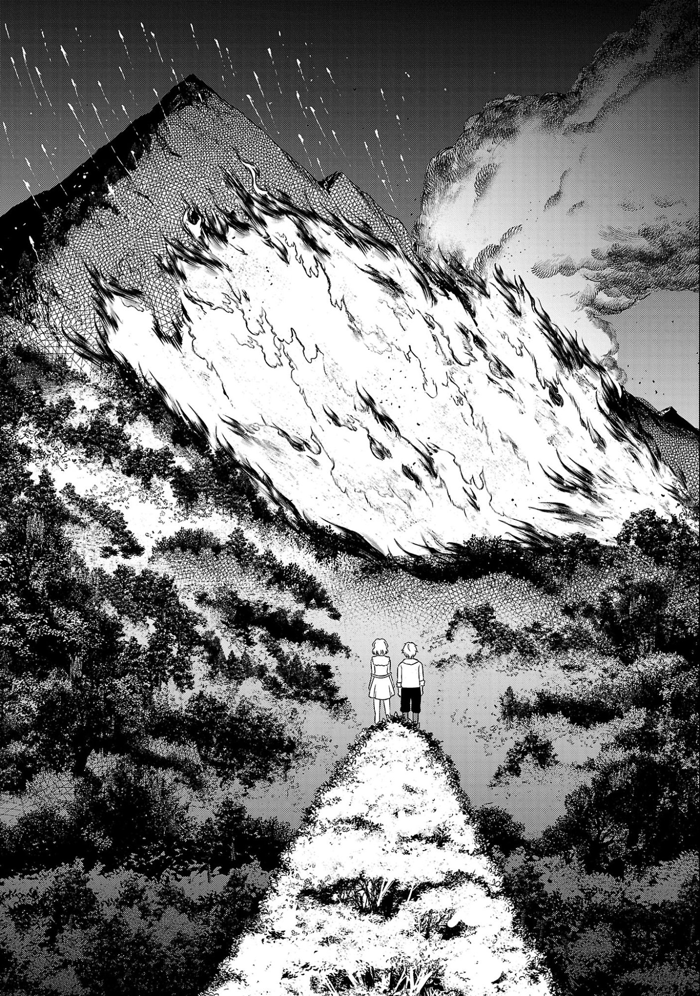 Yuuyuu No Tsuihou Mahou Tsukai To Osananajimi Na Mori No Megami-sama. Chapter 35.2 7ページ