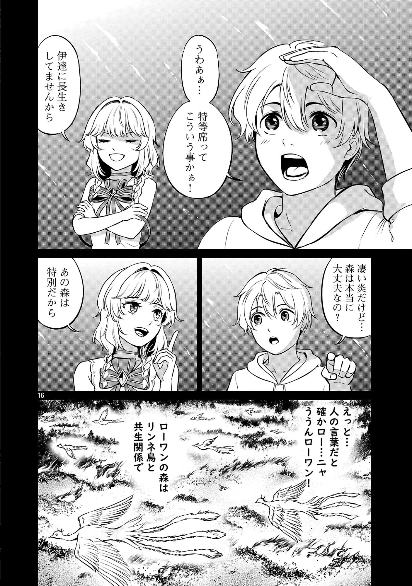 Yuuyuu No Tsuihou Mahou Tsukai To Osananajimi Na Mori No Megami-sama. Chapter 35.2 8ページ