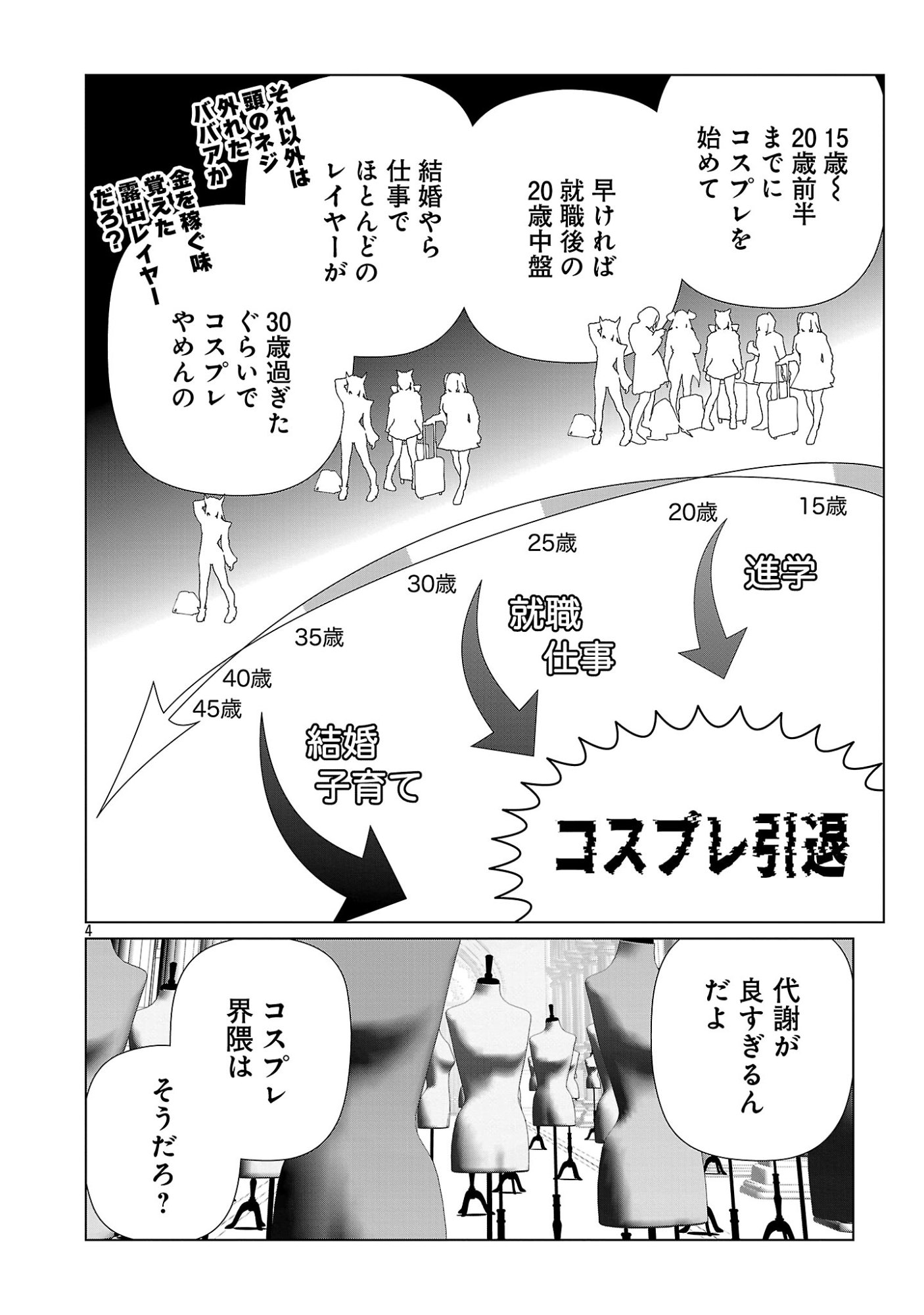Cos wa Midara na Kamen Chapter 36 6ページ