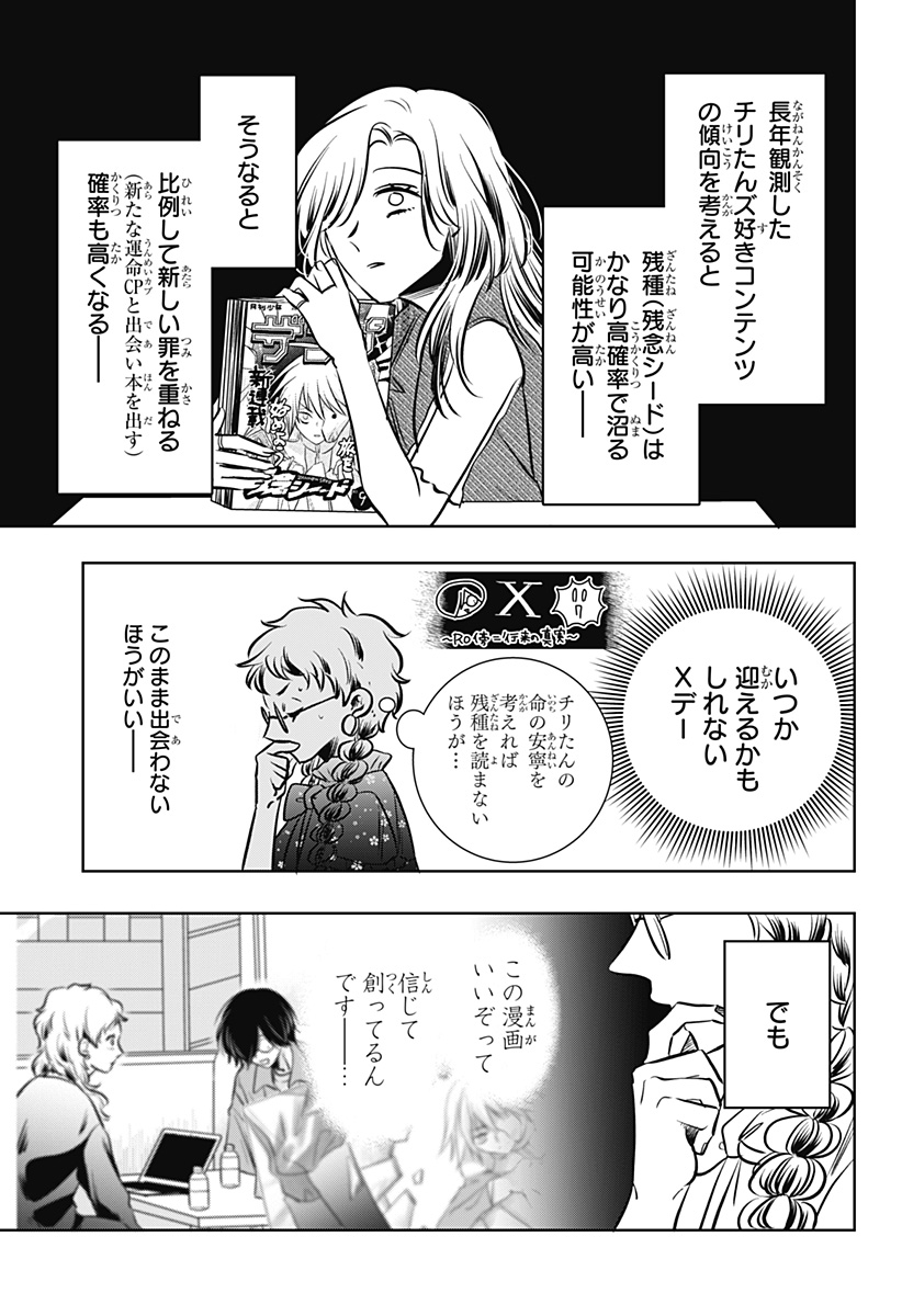 Uchikirare Mangaka to Doujin Onna Chapter 14 15ページ