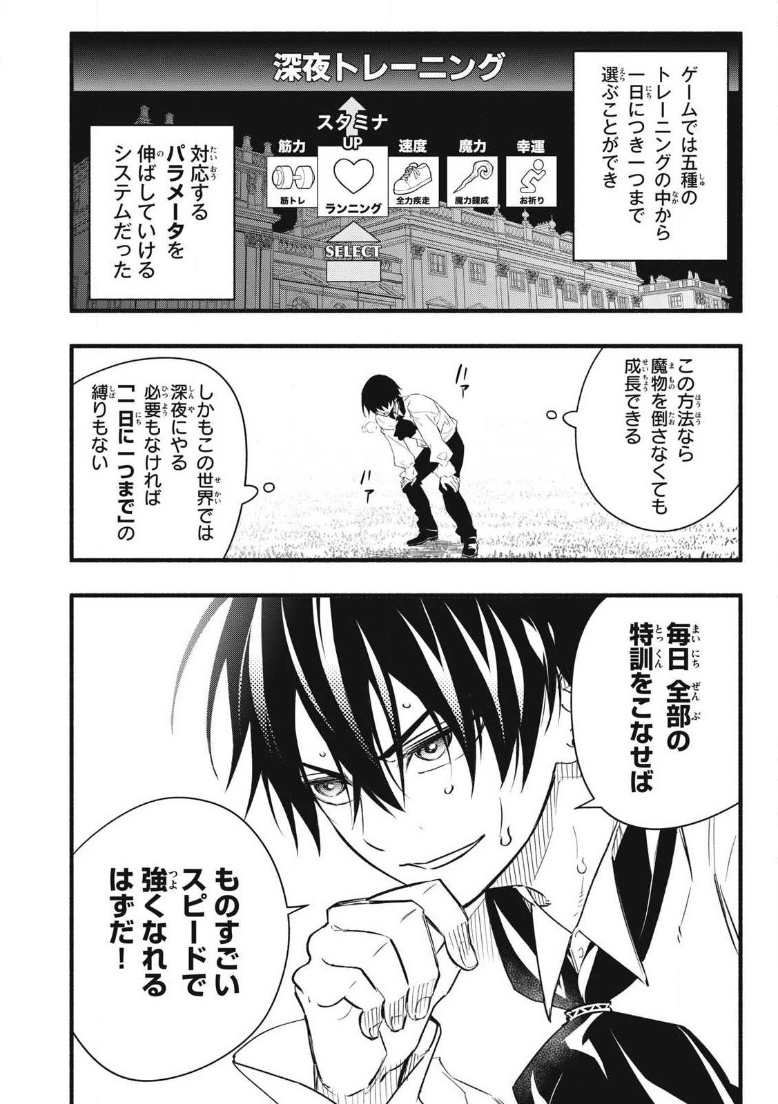 Game Chuuban de Shinu Akuyaku Kizoku ni Tensei Shita node, Hazure Skill "Tame" o Kushi Shite Saikyou o Mezashite Mita Chapter 1 20ページ