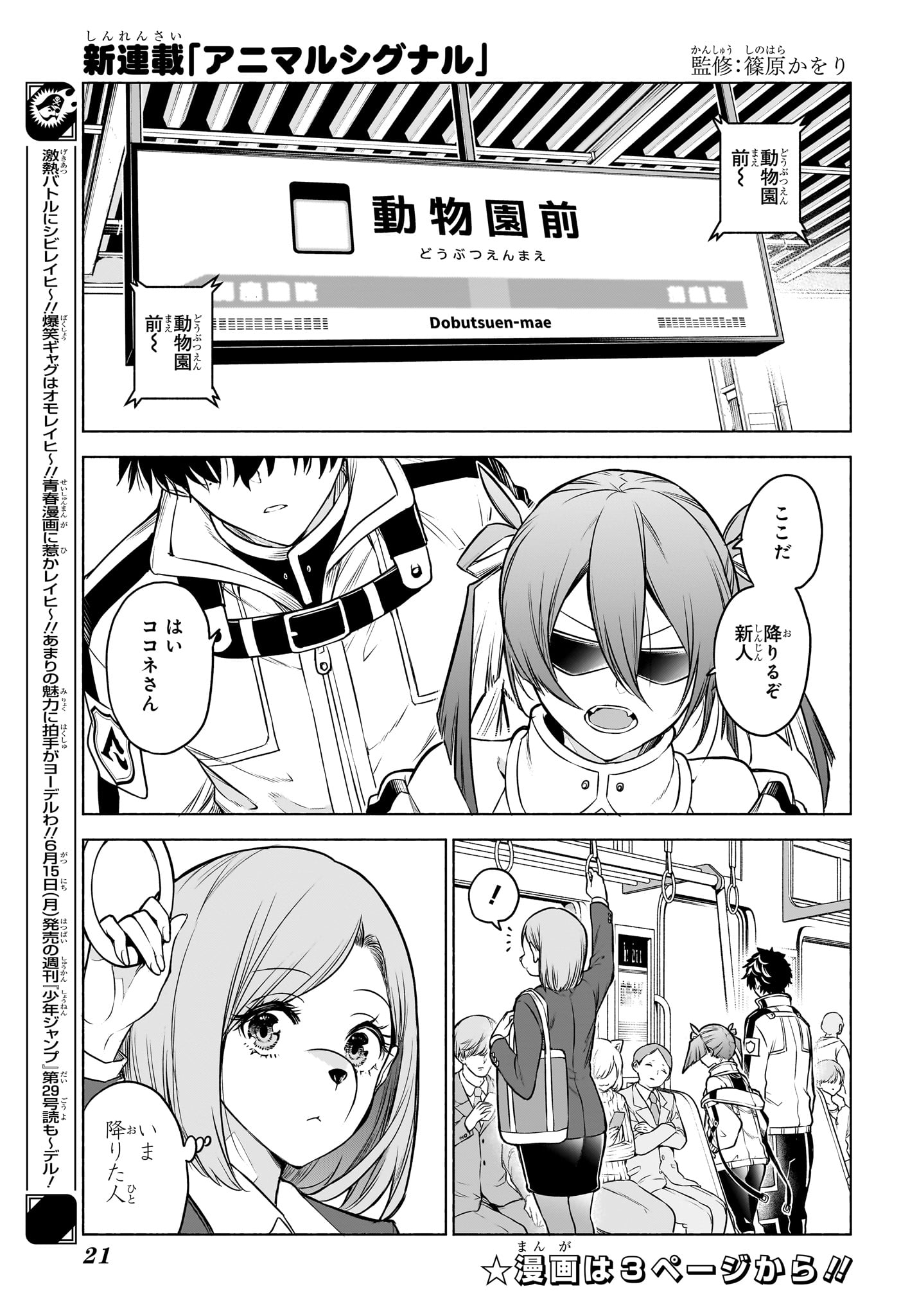 Animal Signal Chapter 1 4ページ