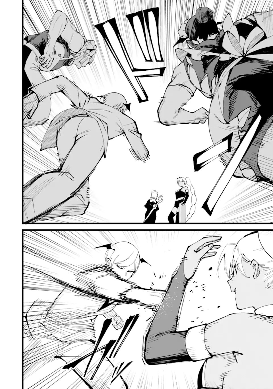 Nankoufuraku no Maou-jou e Youkoso: Debuff wa Fuyou to Yuusha Party o Oidasareta Kuro Madoushi, Maou-gun no Saikou Kanbu ni Mukaerareru Chapter 60.1 6ページ