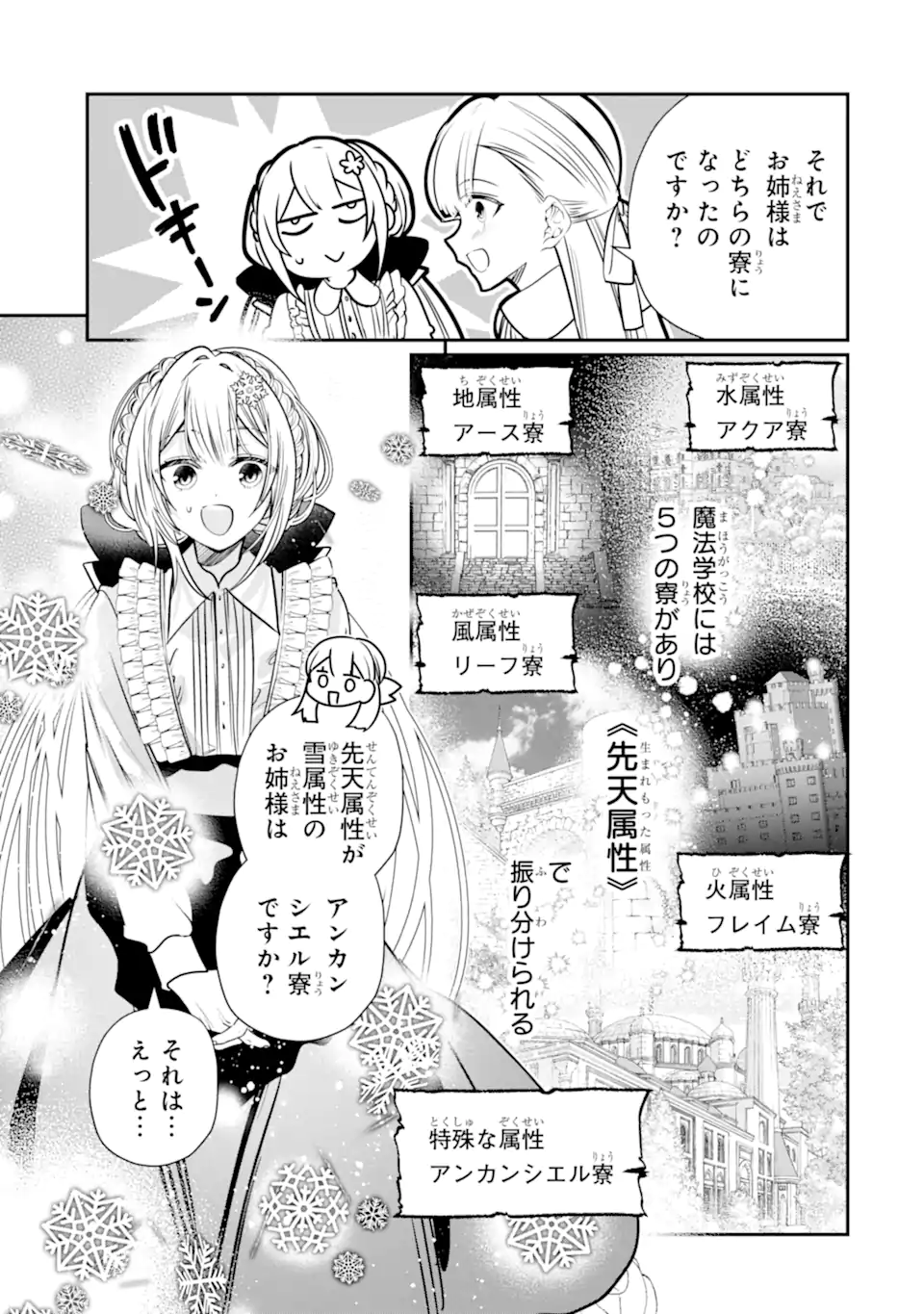 Konyakusha wo Sutetara, Tanoshii Mahou Gakkou no Seikatsu wa Matteimashita! Chapter 3.2 2ページ