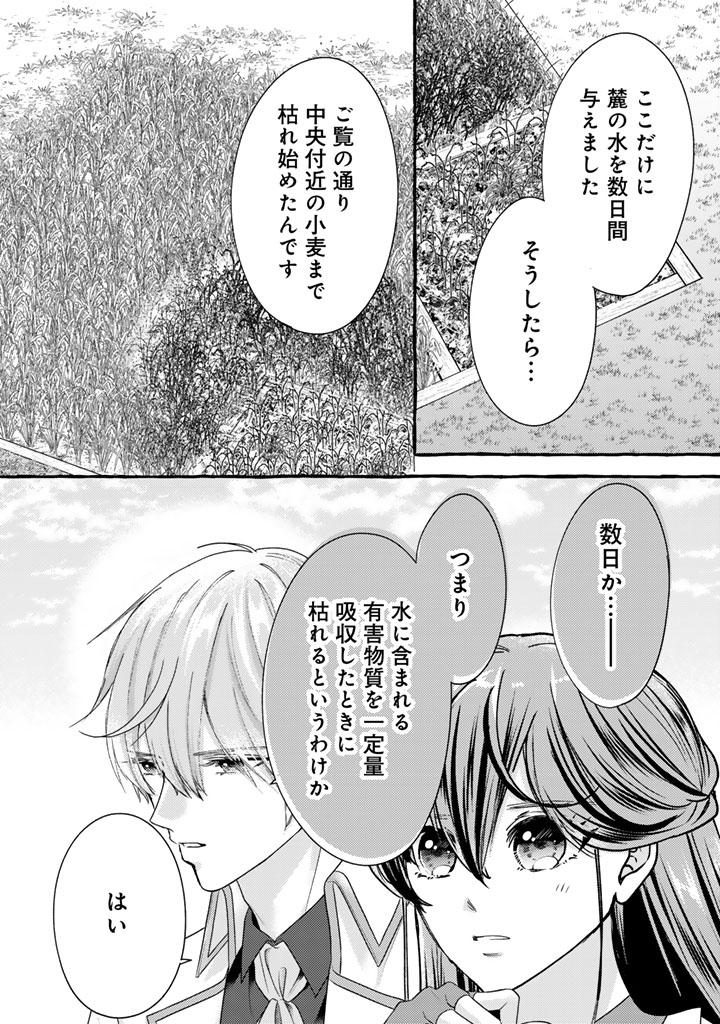 Shiitagerareta Shuusai Reijou to Ringoku no Haraguro Kenkyuusha-sama no Amayaka na Yakusou Jikkenshitsu Chapter 21 4ページ
