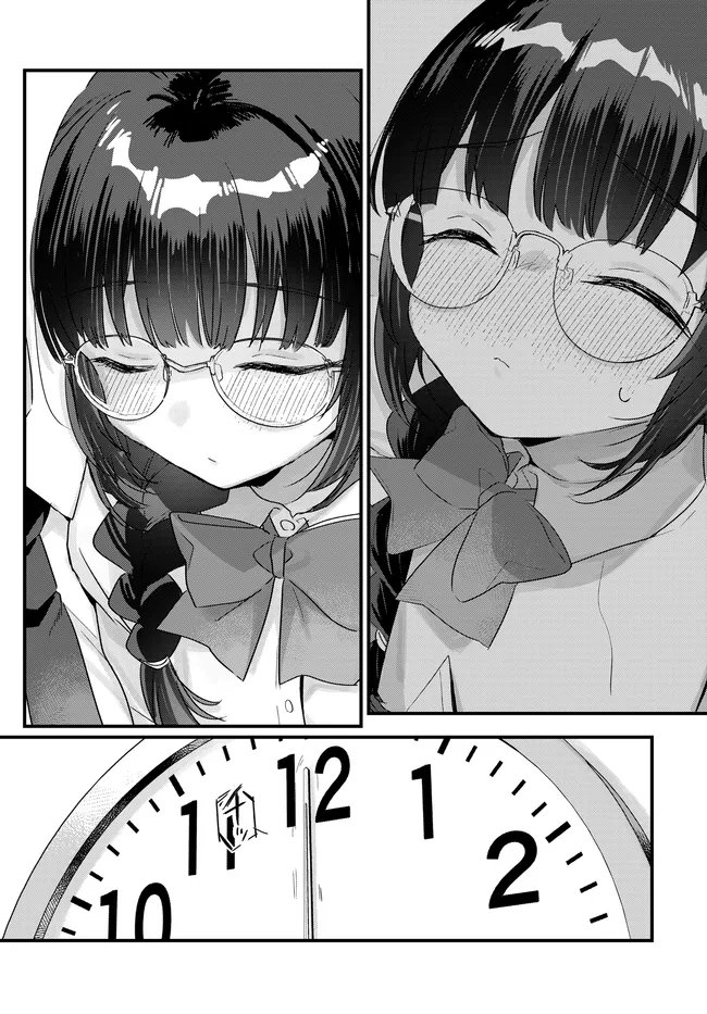 Chiisakute Kawaii Bungeibu no Chiteki na Senpai o, Hiza no Ue ni Nosetara Mainichi Suwattekuru you ni natta Chapter 4.2 8ページ