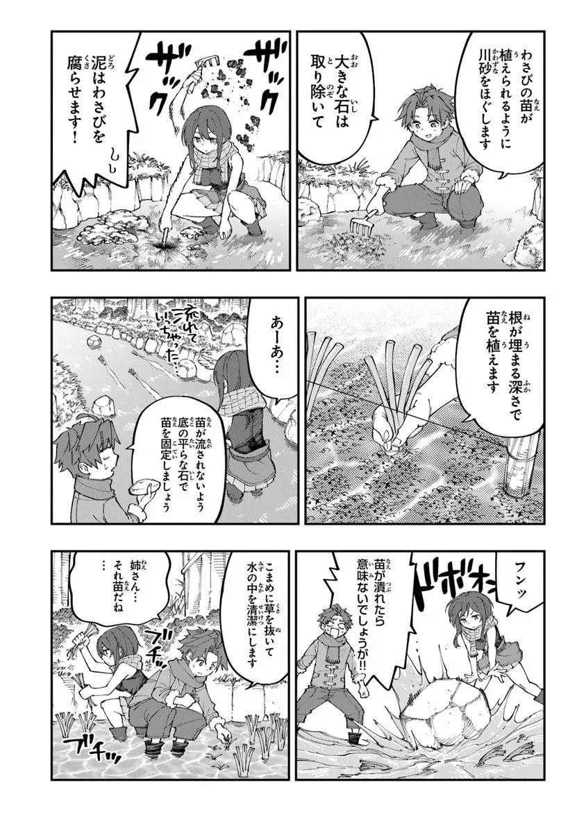 Sekkaku Nouka ni Tensei Shita node Yuusha wa Mezashimasen Chapter 6.1 8ページ