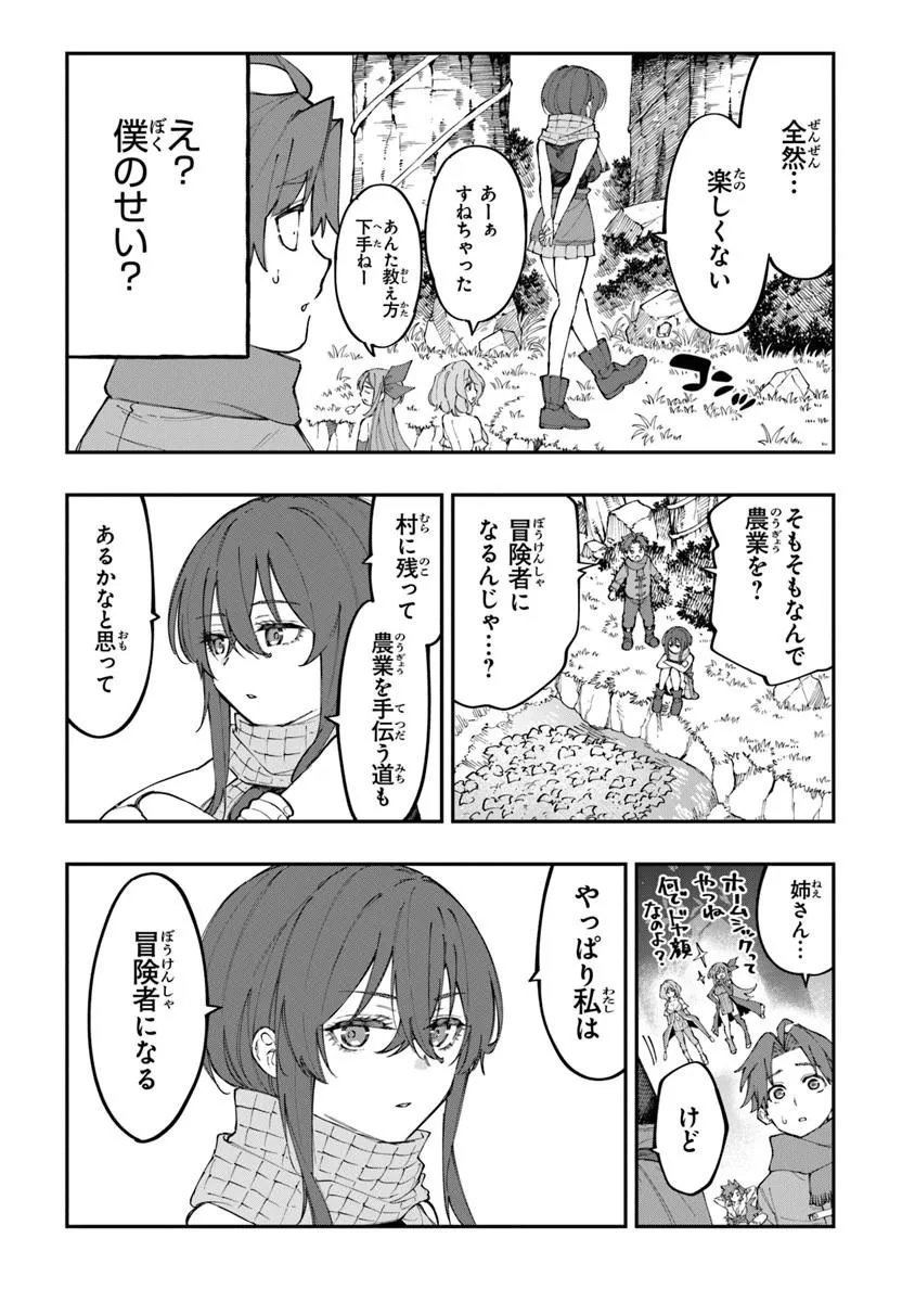 Sekkaku Nouka ni Tensei Shita node Yuusha wa Mezashimasen Chapter 6.1 9ページ