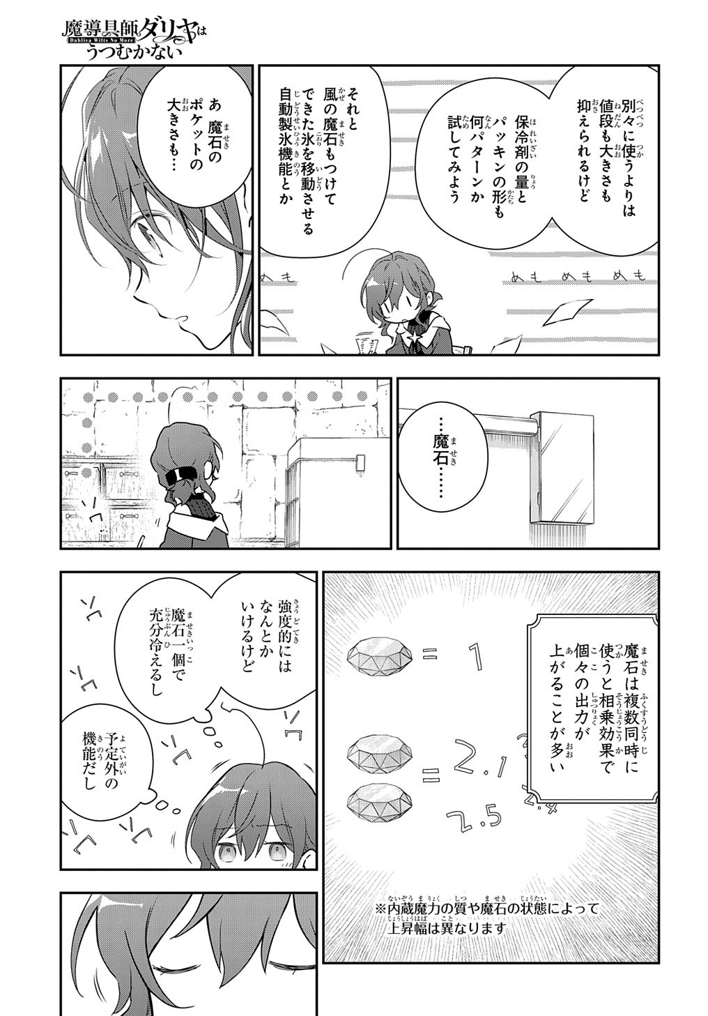 Madougushi Dahlia wa Utsumukanai: Dahliya Wilts No More Chapter 9 9ページ
