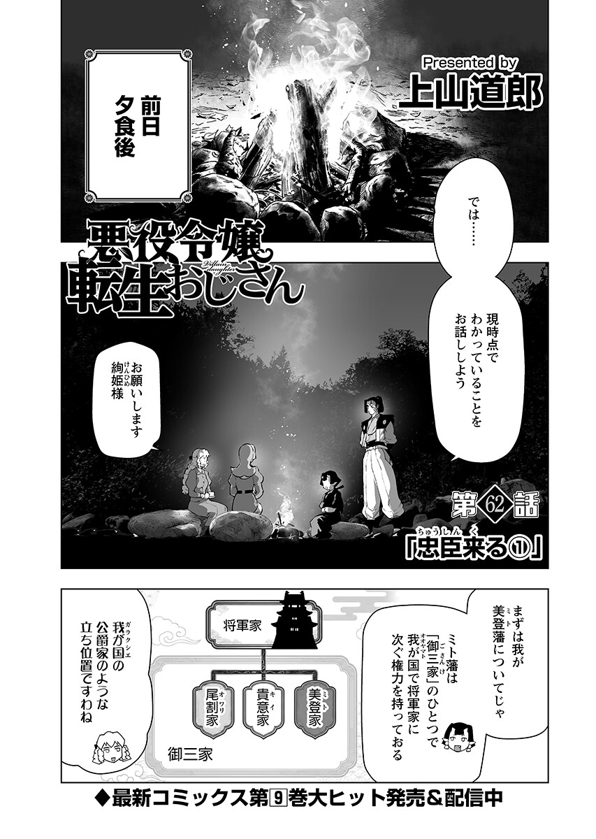 Akuyaku Reijou Tensei Oji-san Chapter 62.1 1ページ