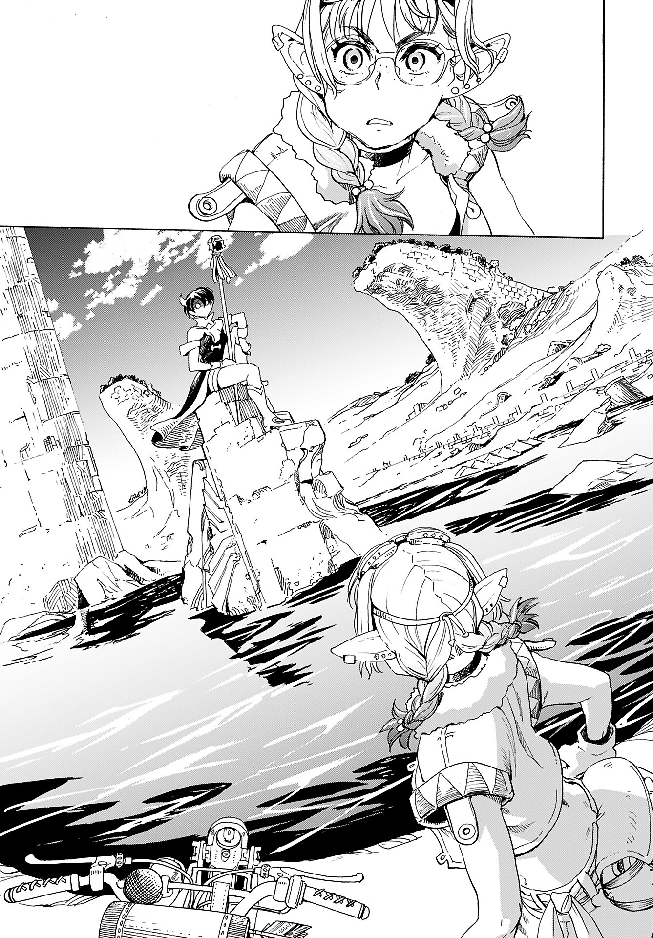Elf to Bike to Teikoku Chiri Chousain to Chapter 9 11ページ