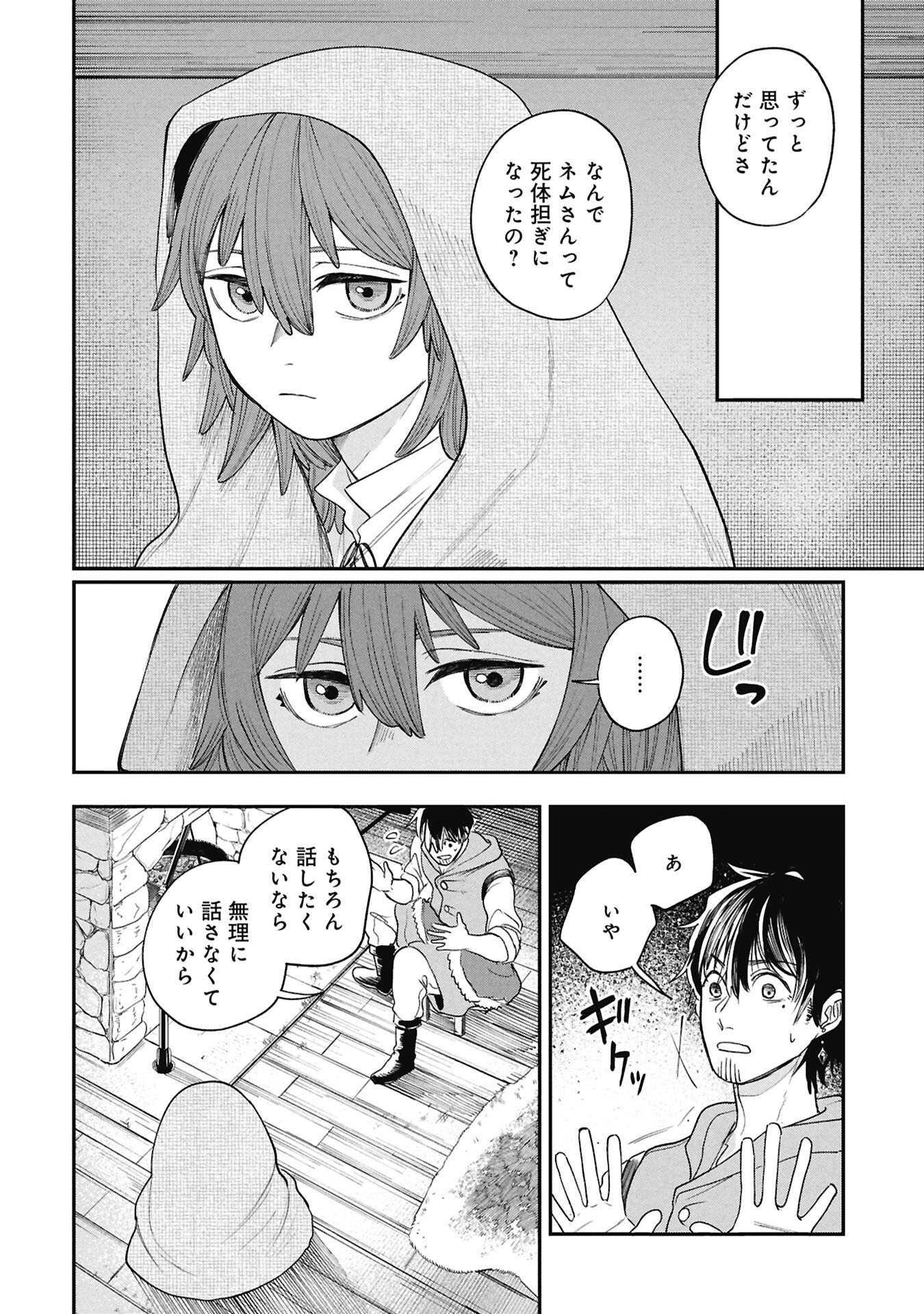 Shitai Katsugi no Nemu Chapter 13.2 4ページ