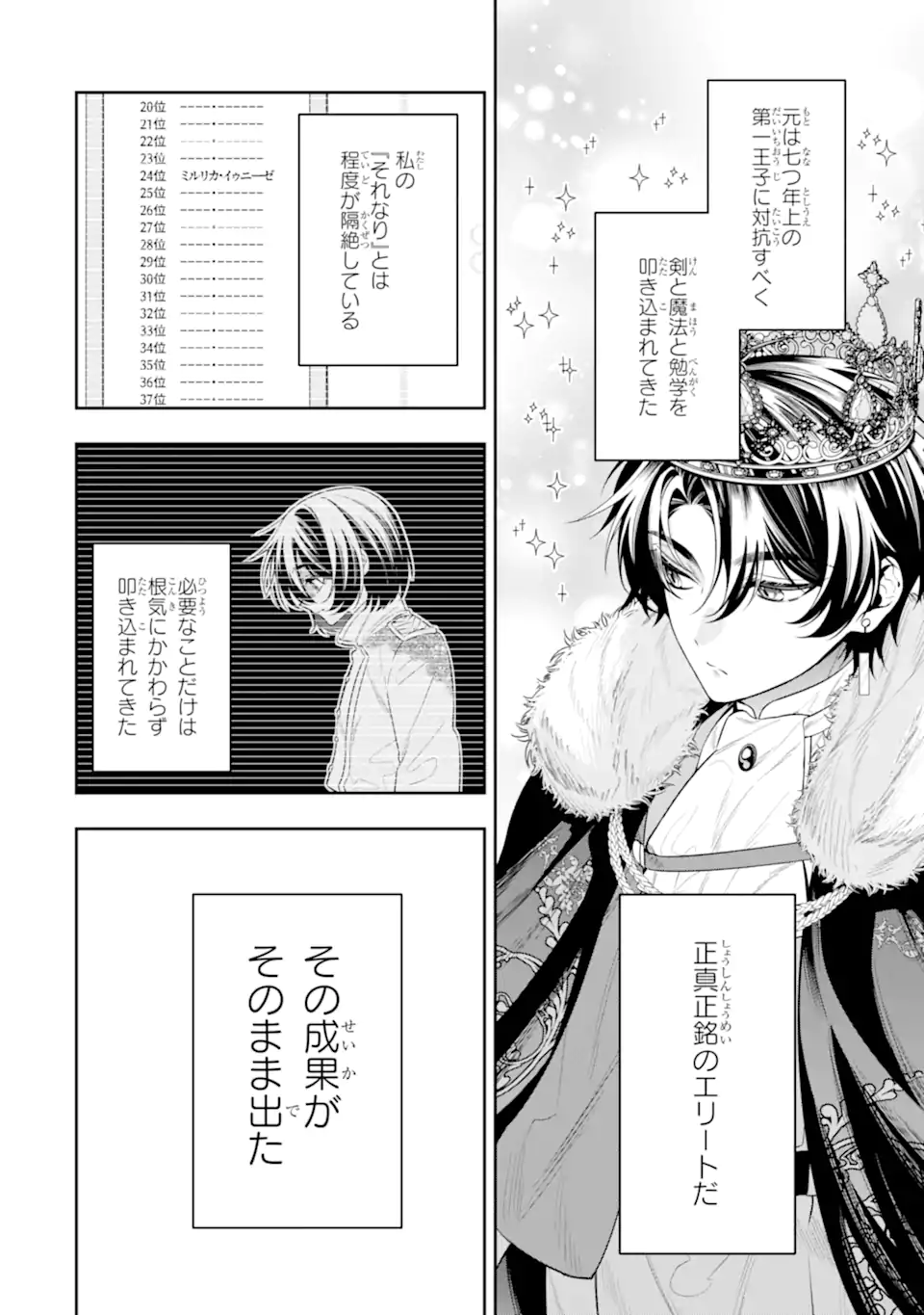 Nagasare Reijou ni Okuru Makeuni Ouji kara no Honki no Love Song Chapter 3.1 4ページ