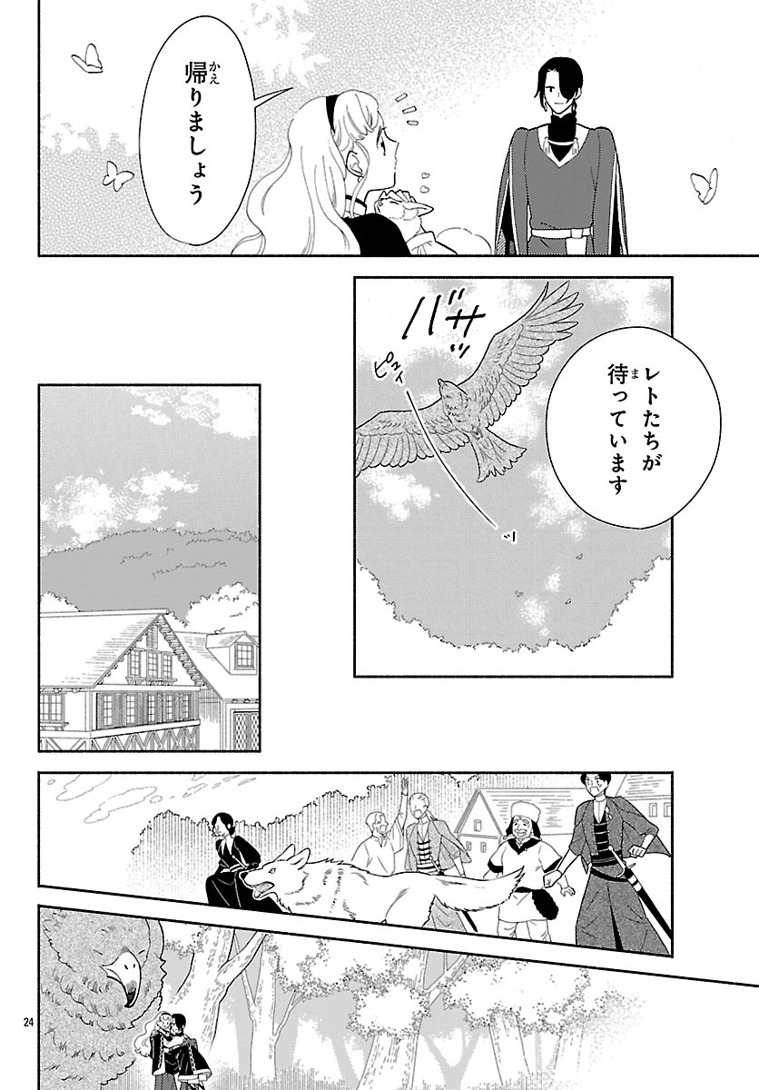 Kedamono Ouji no Nisekoi Hanayome Chapter 8 24ページ