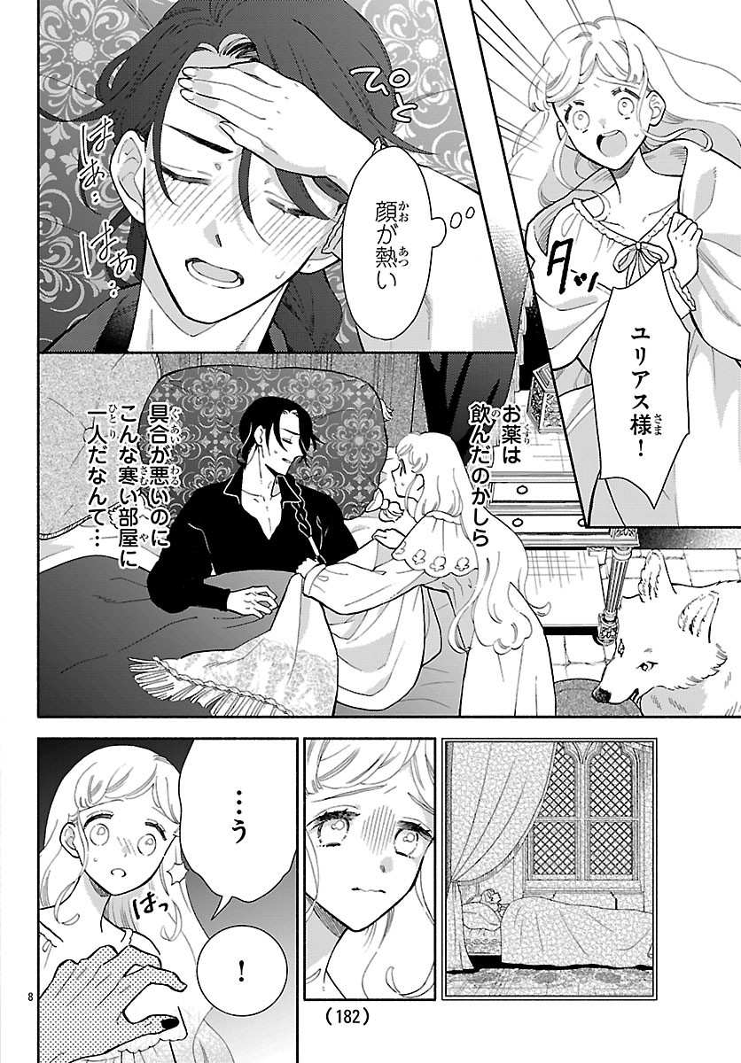 Kedamono Ouji no Nisekoi Hanayome Chapter 11.1 8ページ
