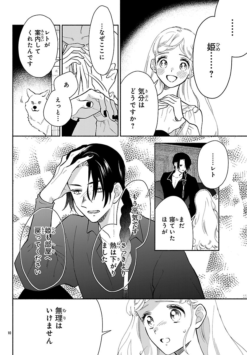 Kedamono Ouji no Nisekoi Hanayome Chapter 11.1 10ページ