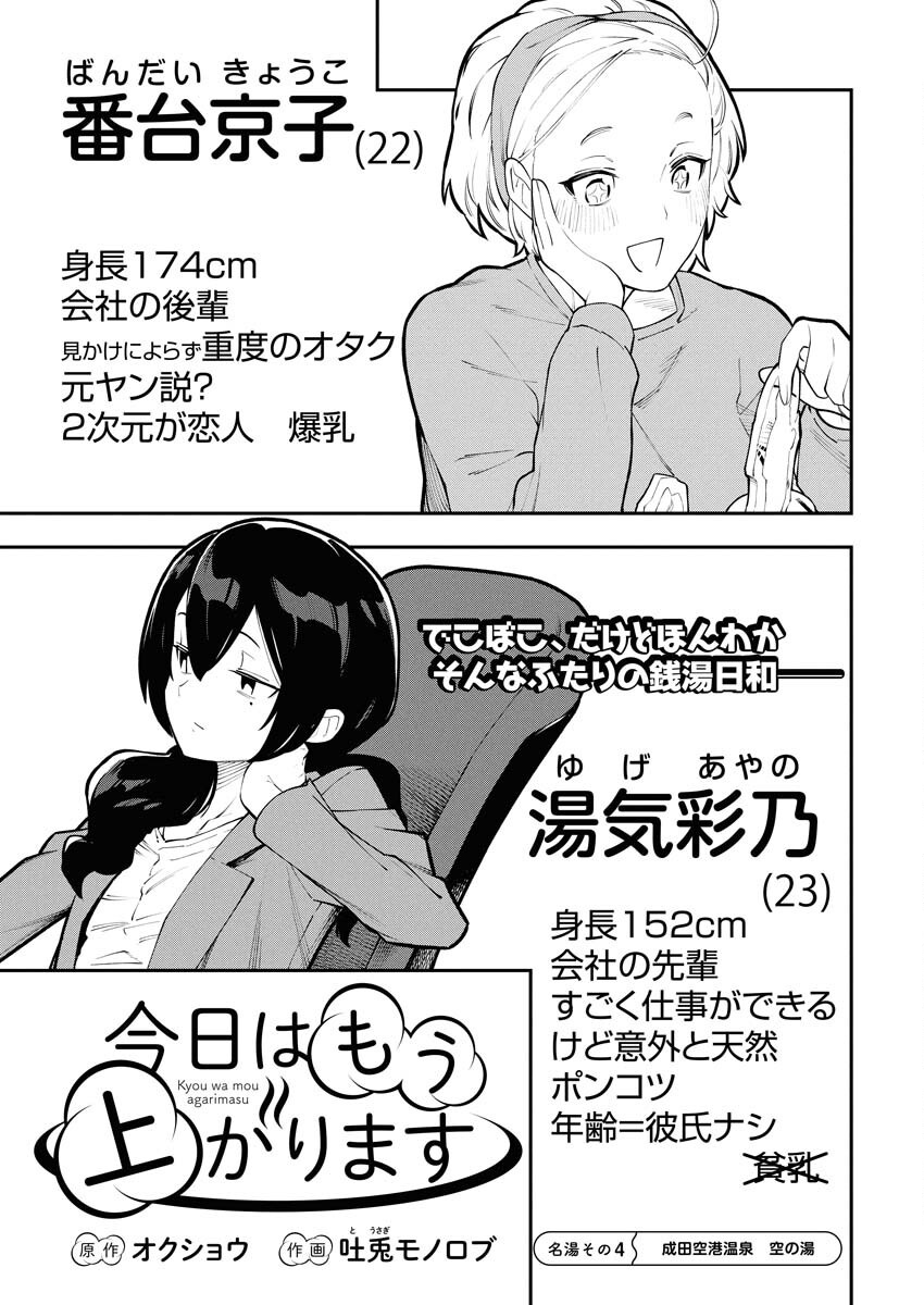 Kyou wa Mou Agarimasu Chapter 4 1ページ