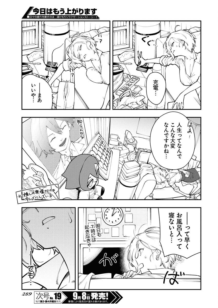 Kyou wa Mou Agarimasu Chapter 7.5 3ページ