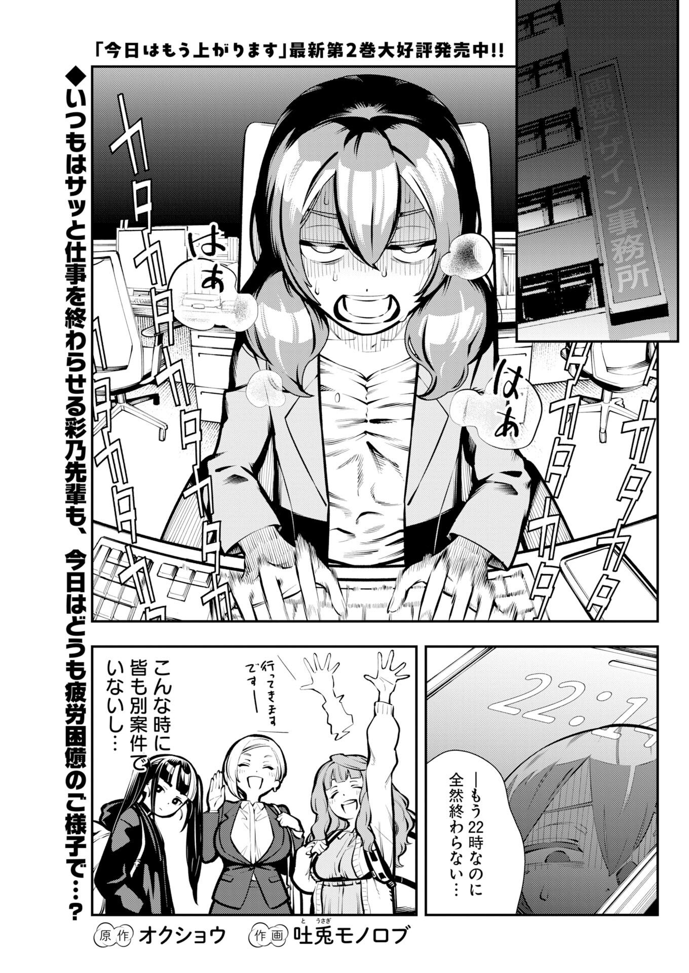 Kyou wa Mou Agarimasu Chapter 20 2ページ