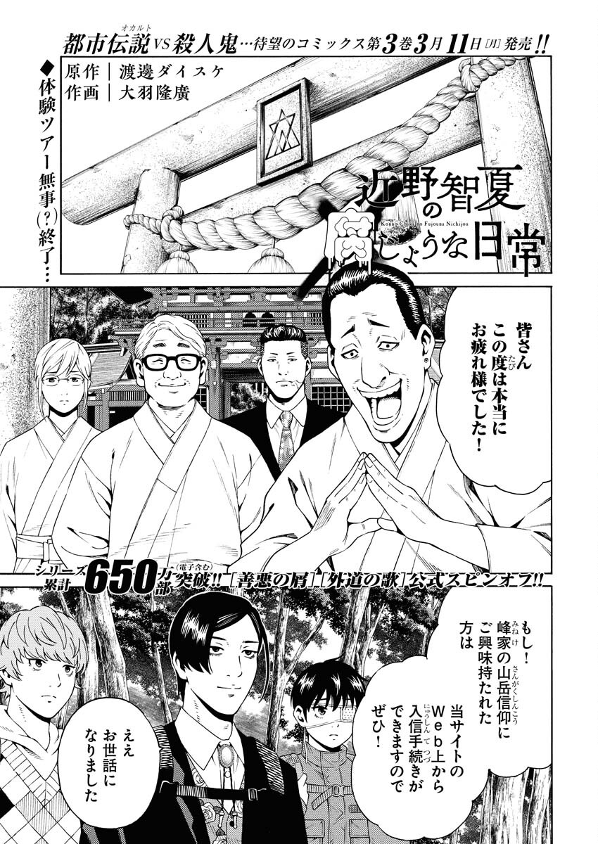 Konno Chika no Fujou na Nichijou Chapter 21 1ページ