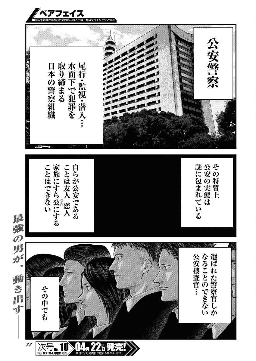 Barefaced Chapter 1 2ページ
