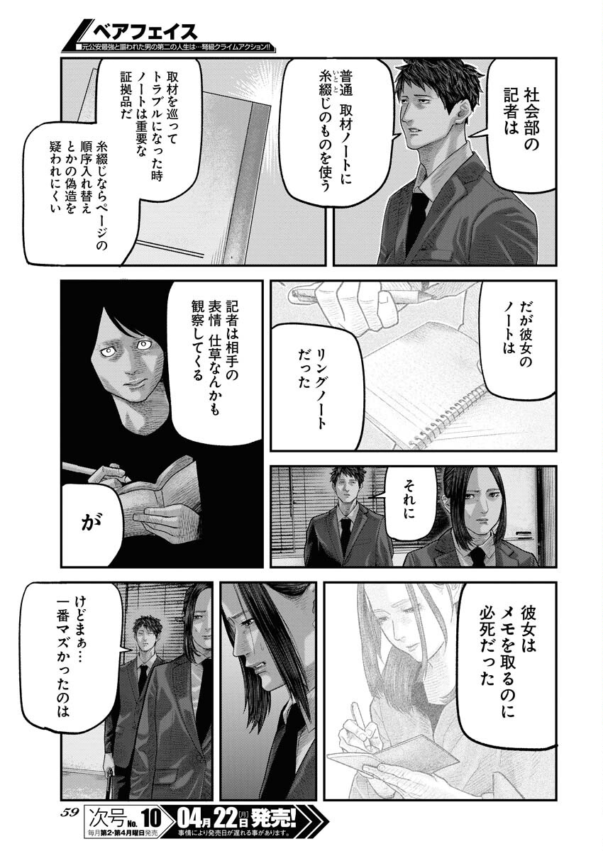 Barefaced Chapter 1 50ページ