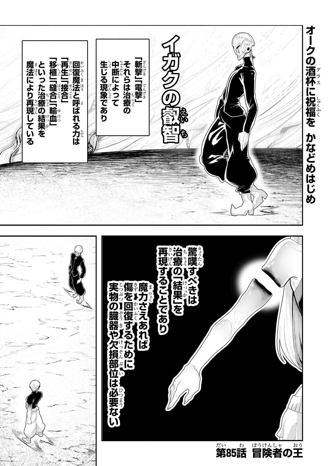 Orc no Shuhai ni Shukufuku wo Chapter 85 1ページ