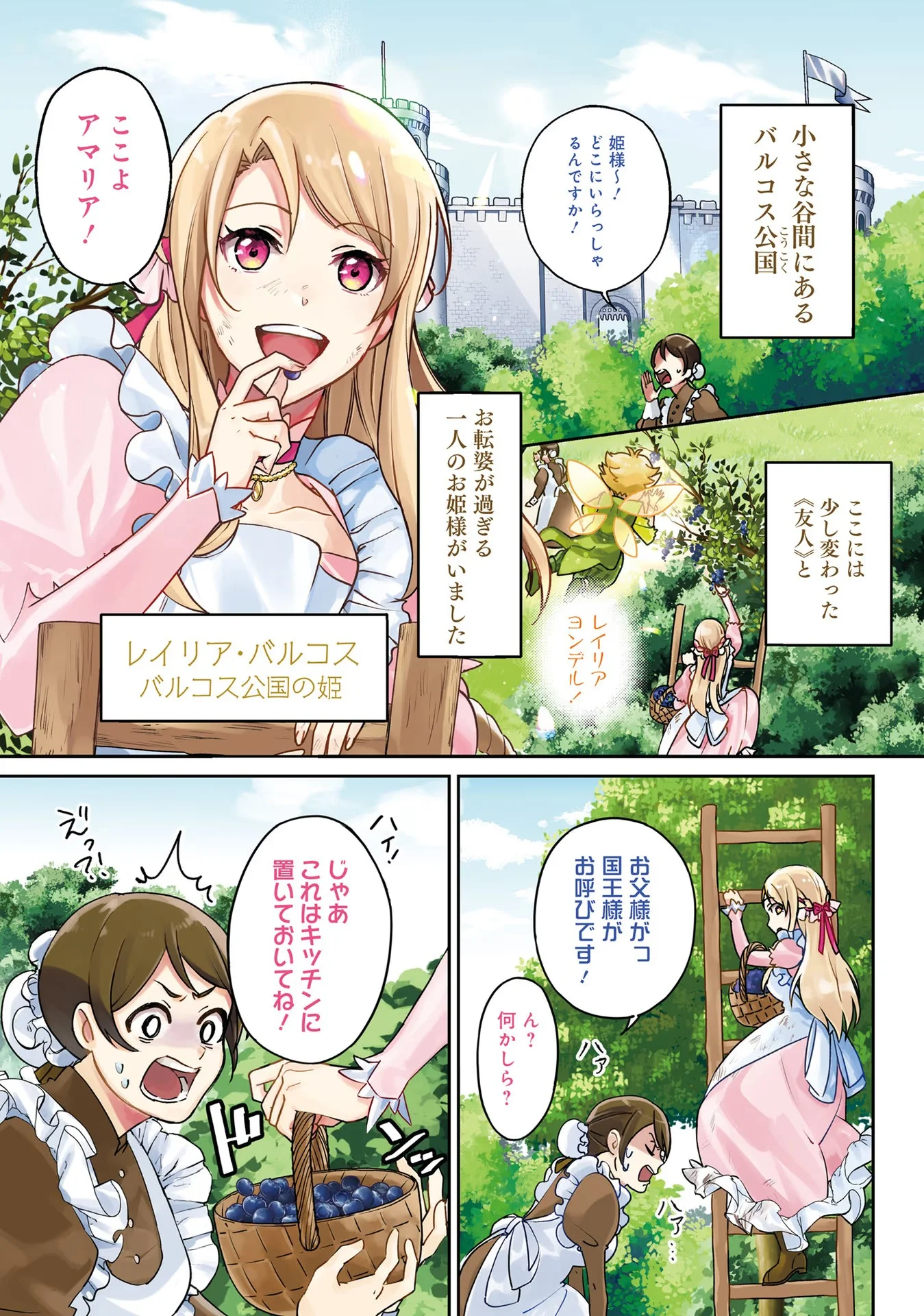 Kojirase Outaishi to Yakusoku no Himegimi Chapter 1 1ページ