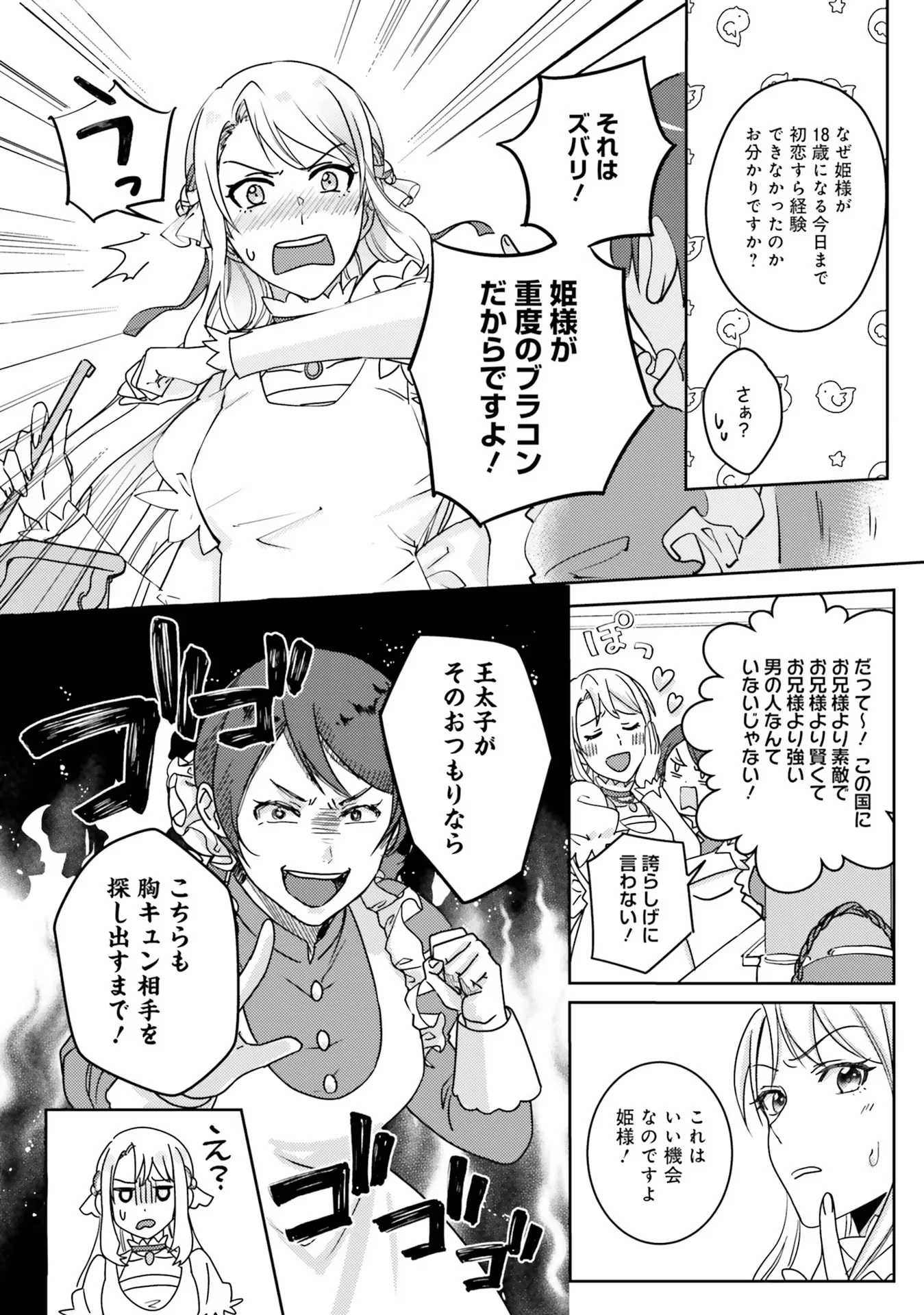 Kojirase Outaishi to Yakusoku no Himegimi Chapter 1 14ページ