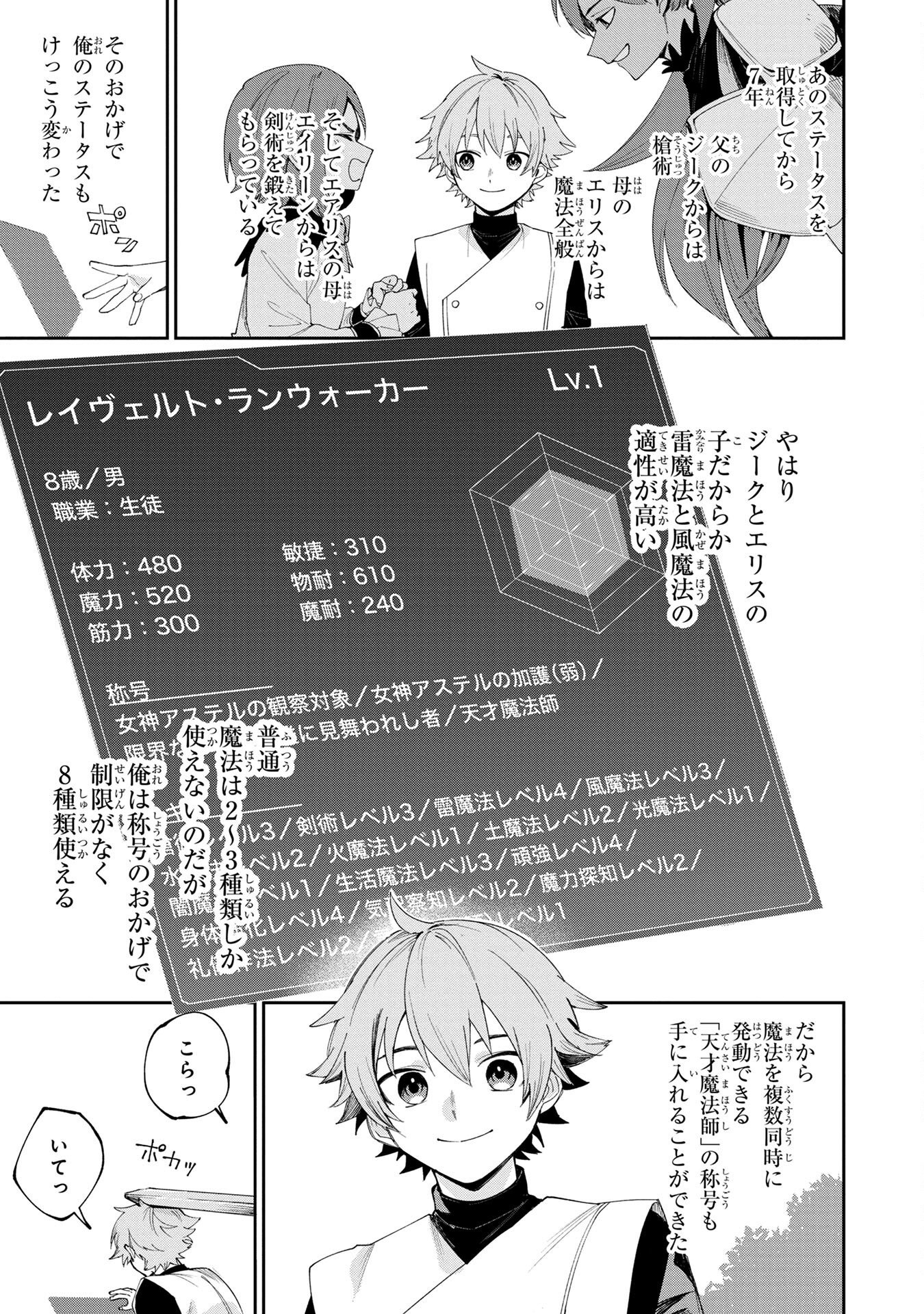 Tensei Shite Seichou Cheat o Te ni Iretara, Saikyou Skill mo Tsuita no desuga!? Chapter 1 29ページ