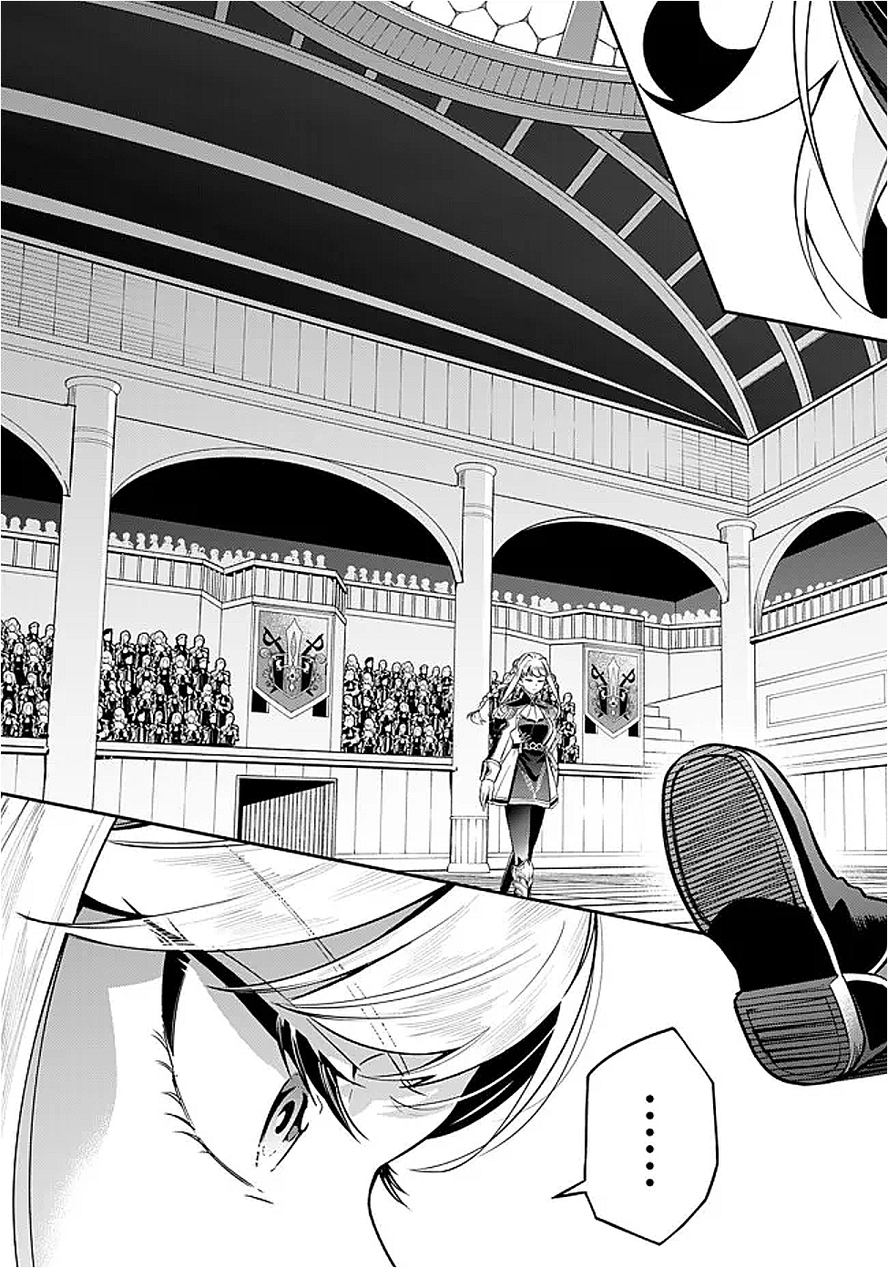 Ken wo Motanai Kensei, Kizoku ni Shihai Sareta Kishi Gakuen de Musou Suru Chapter 2.2 10ページ