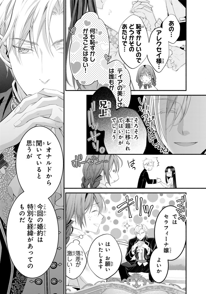 Konyakuhaki Saretai node Sugao wo Kakushite Zannen Reijou ni Narimasu! E? Haraguro Ouji ni Bareteru toka Kiitainaindesu kedo!? Chapter 11 13ページ