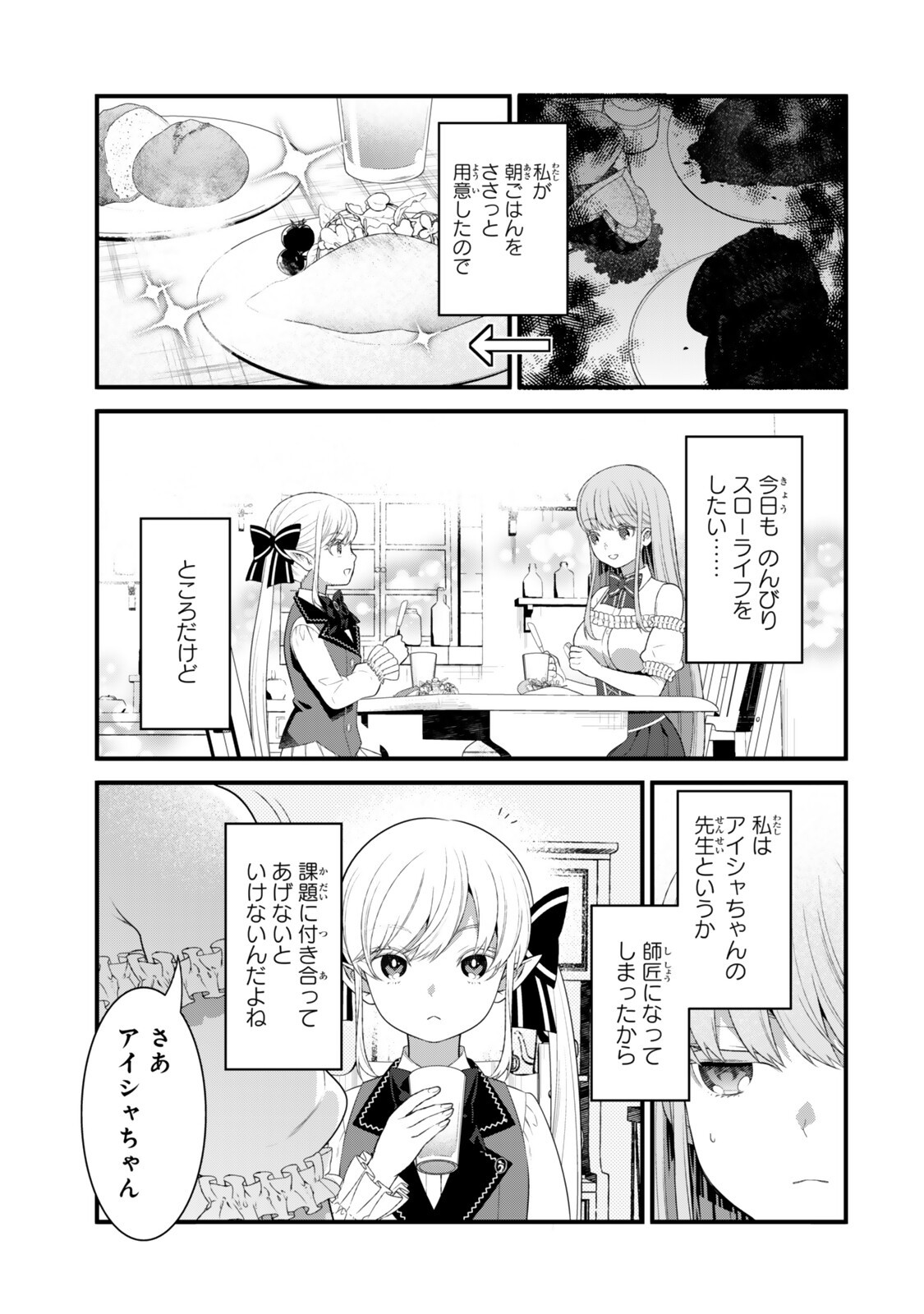 Watashi no Mahou wa Zettai ni Atarun desu Chapter 6.1 1ページ