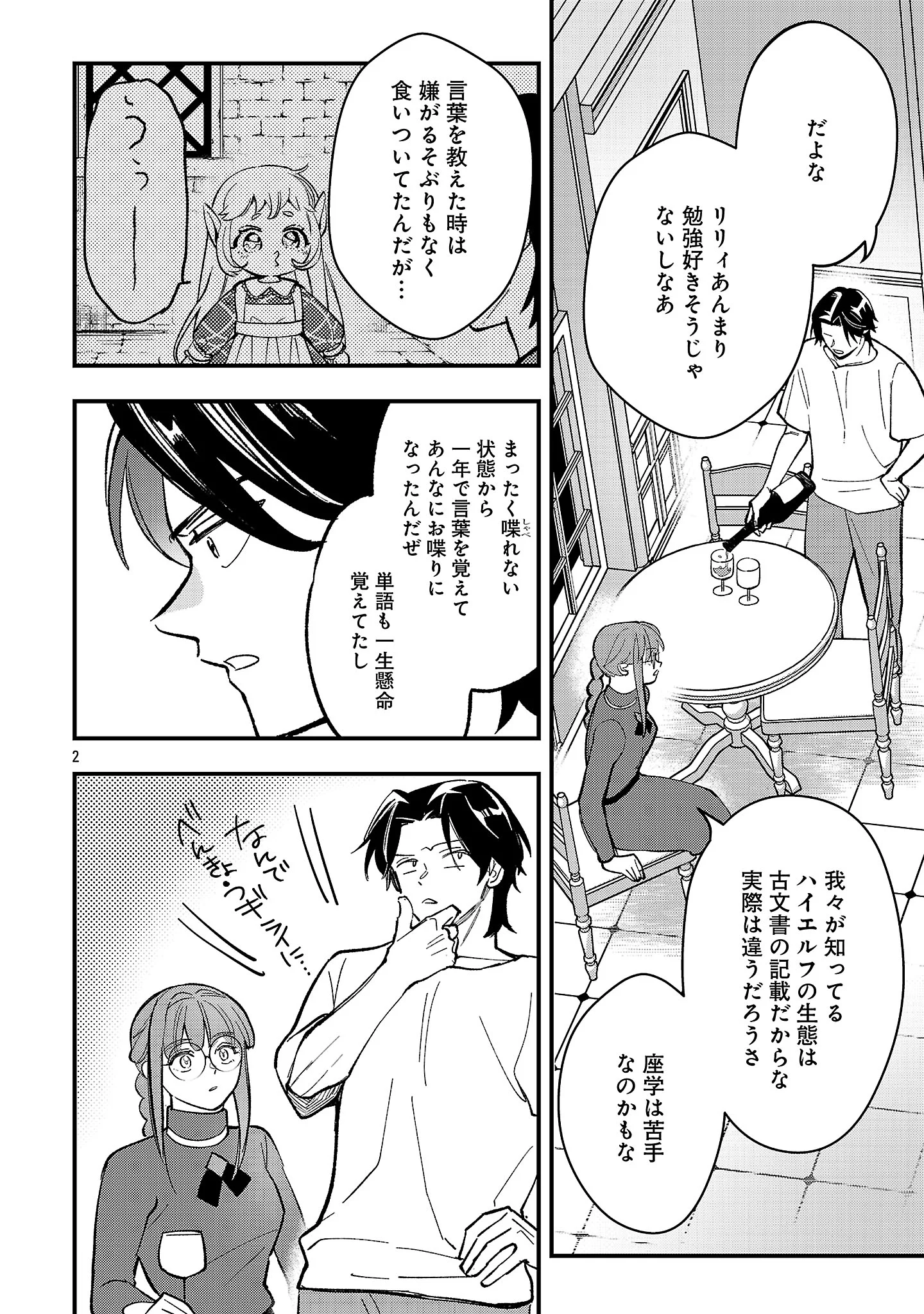Urenokori no Dorei Elf wo Hirotta no de, Musume ni suru Koto ni shita Chapter 29.1 4ページ
