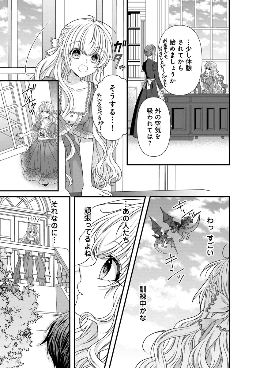 Oujo deshita ga Kossori Ryuu Kishidan no Senzoku Kusushi ni Narimashita! Chapter 3 17ページ