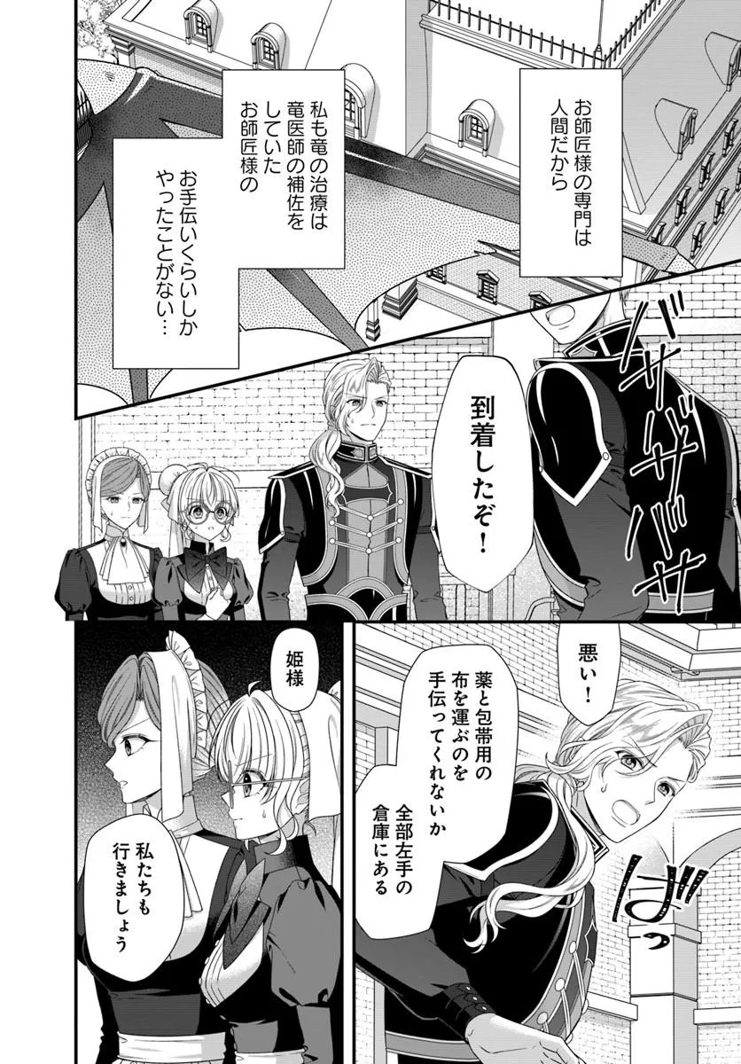 Oujo deshita ga Kossori Ryuu Kishidan no Senzoku Kusushi ni Narimashita! Chapter 8.1 2ページ