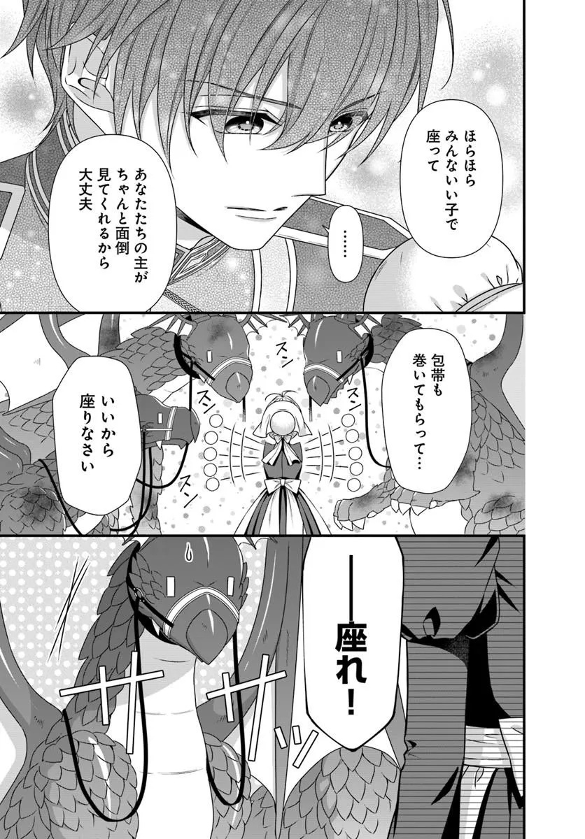Oujo deshita ga Kossori Ryuu Kishidan no Senzoku Kusushi ni Narimashita! Chapter 8.1 11ページ