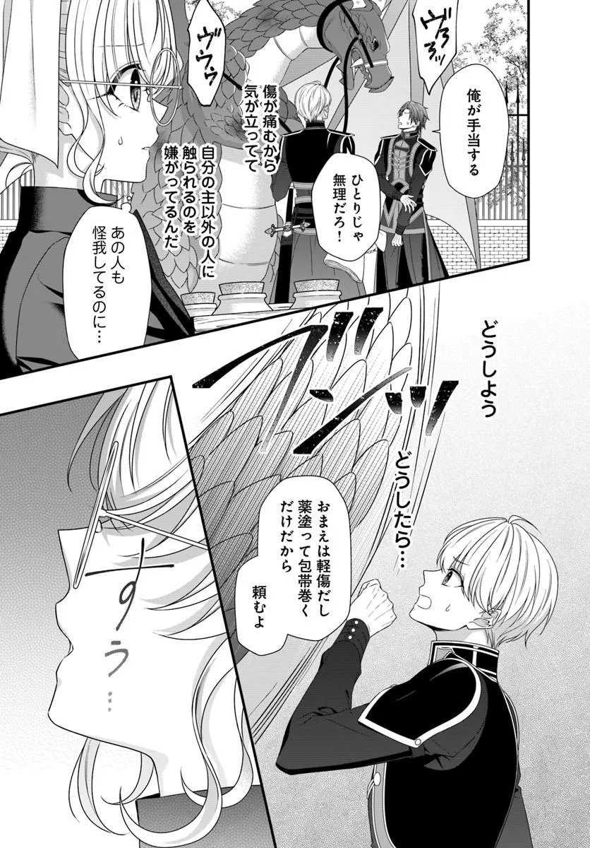 Oujo deshita ga Kossori Ryuu Kishidan no Senzoku Kusushi ni Narimashita! Chapter 8.1 5ページ