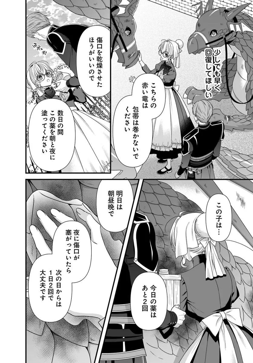 Oujo deshita ga Kossori Ryuu Kishidan no Senzoku Kusushi ni Narimashita! Chapter 8.2 4ページ