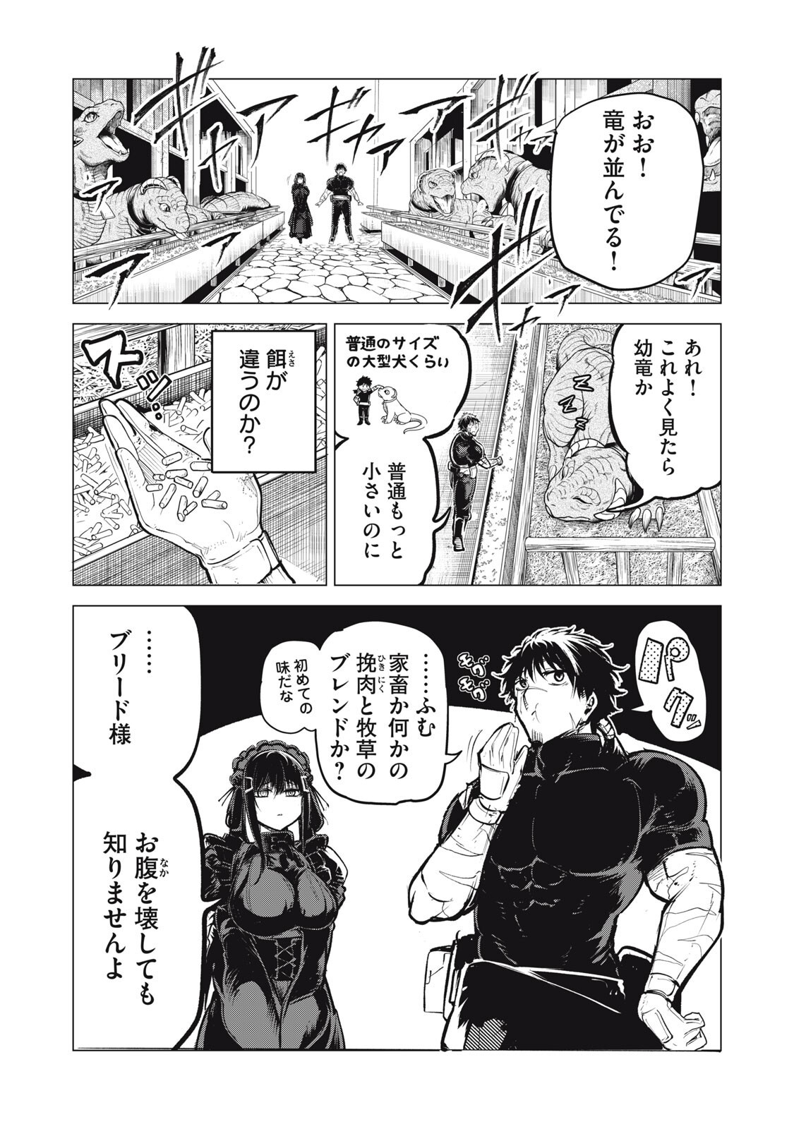 Kuni wo Owareta Ryuushi-san, Hirowareta Ringoku de Ukkari Musou shite Shimau. Chapter 41 3ページ