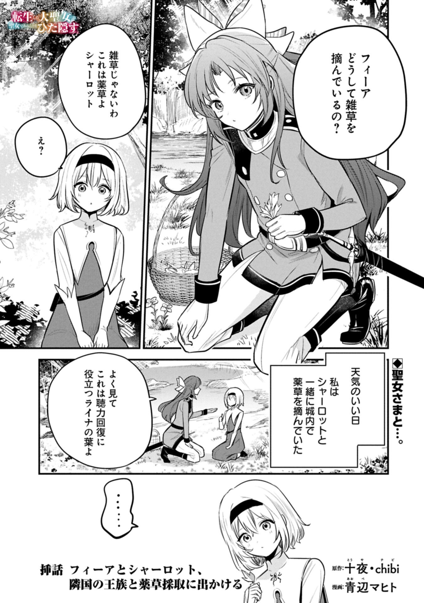Tensei Shita Daiseijo wa, Seijo de Aru Koto wo Hitakakusu: A Tale of The Great Saint Chapter 63.3 1ページ