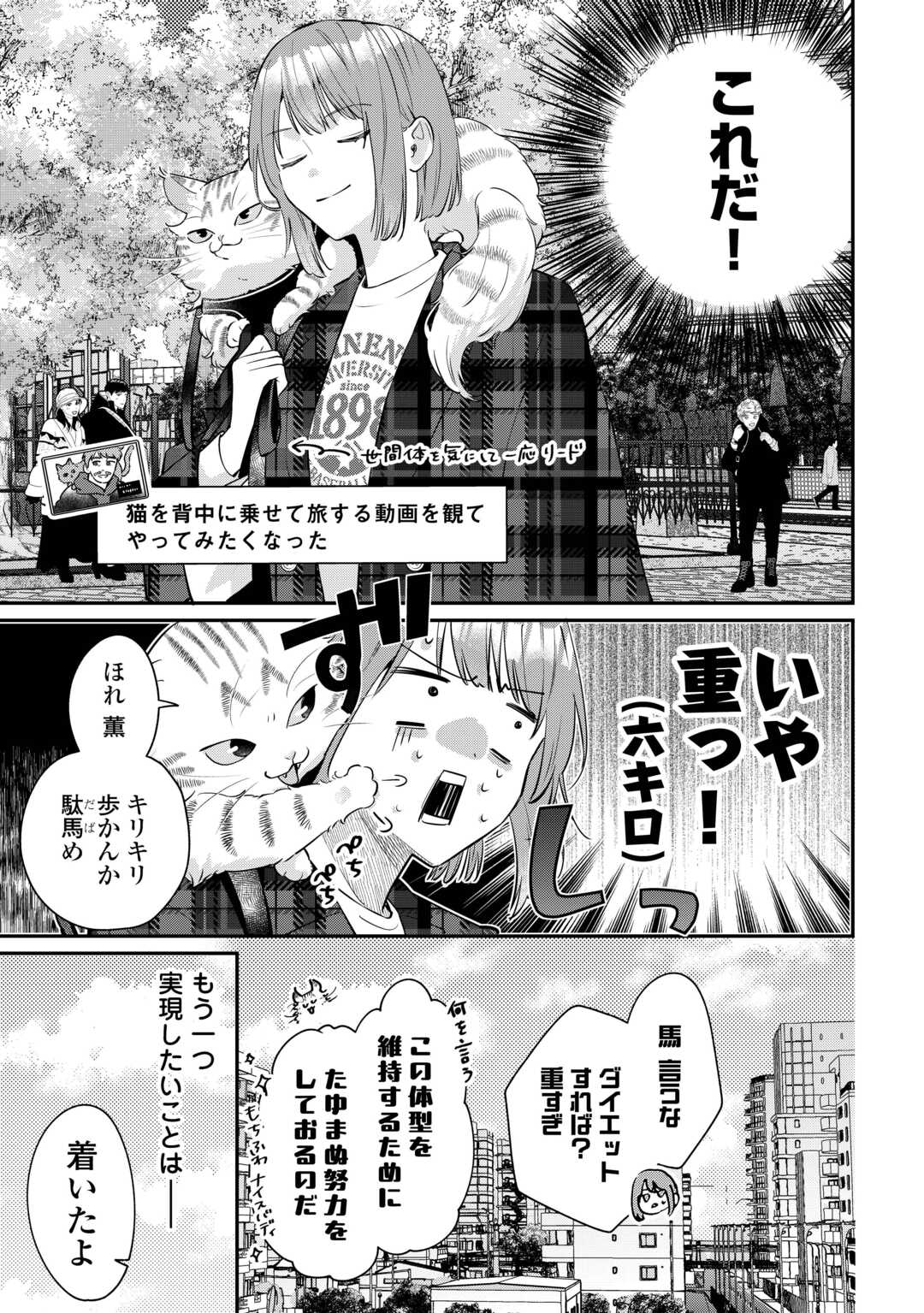 Hirotta no ga Hontou ni Neko ka wa Utagawashii Chapter 4.1 5ページ